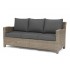 Palma Woven Wicker Hospitality Sofa with Cushions